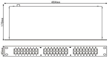 CSHBFL-SN/***機(jī)架式網(wǎng)絡(luò)信號(hào)防雷器（100Mbps、10