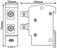 CSHBFL-SV/***視頻信號線防雷器（單口、4口、8口
